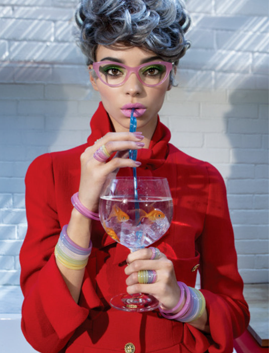 Anello Duepunti - Trasparente