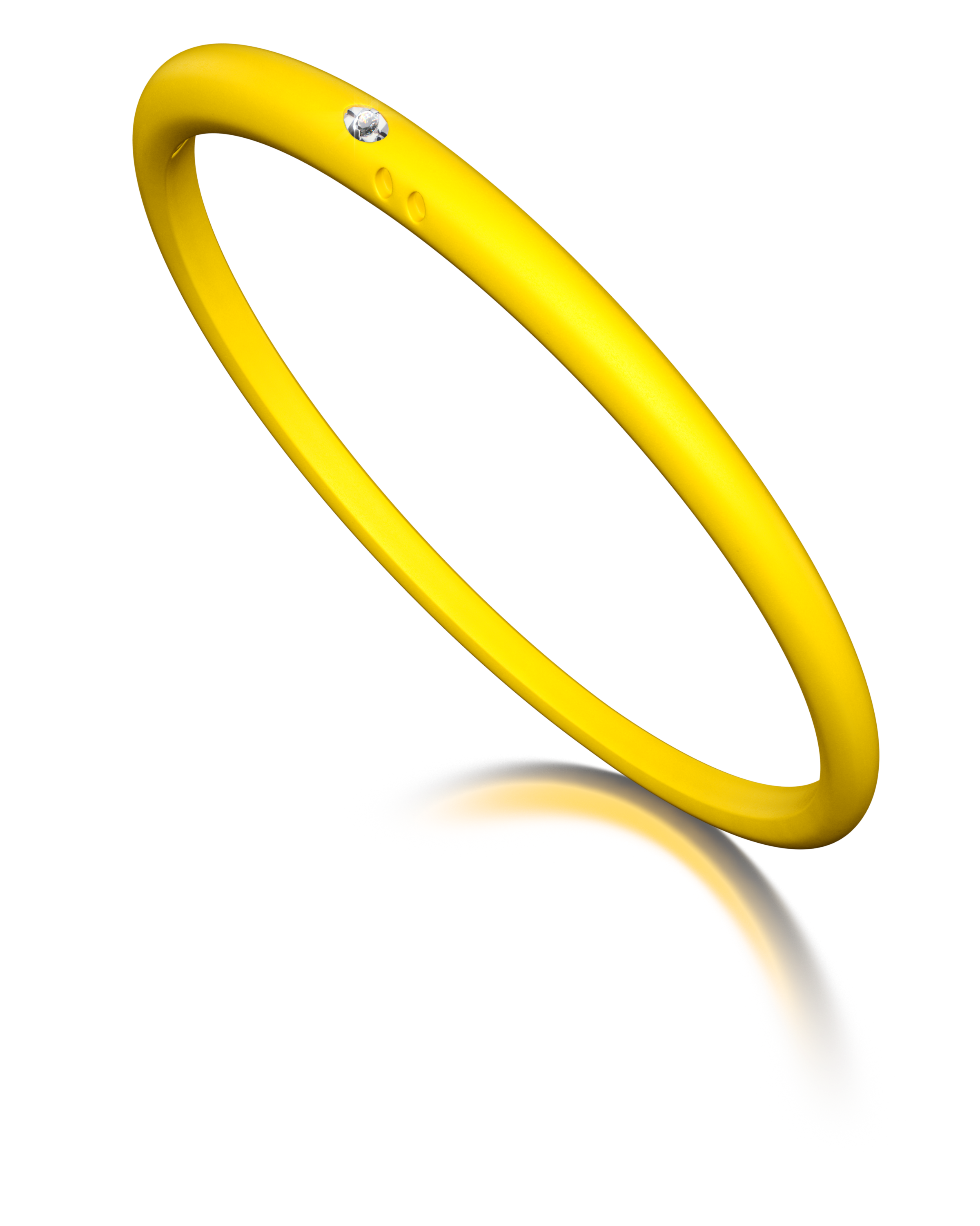 Bracciale Duepunti - Giallo