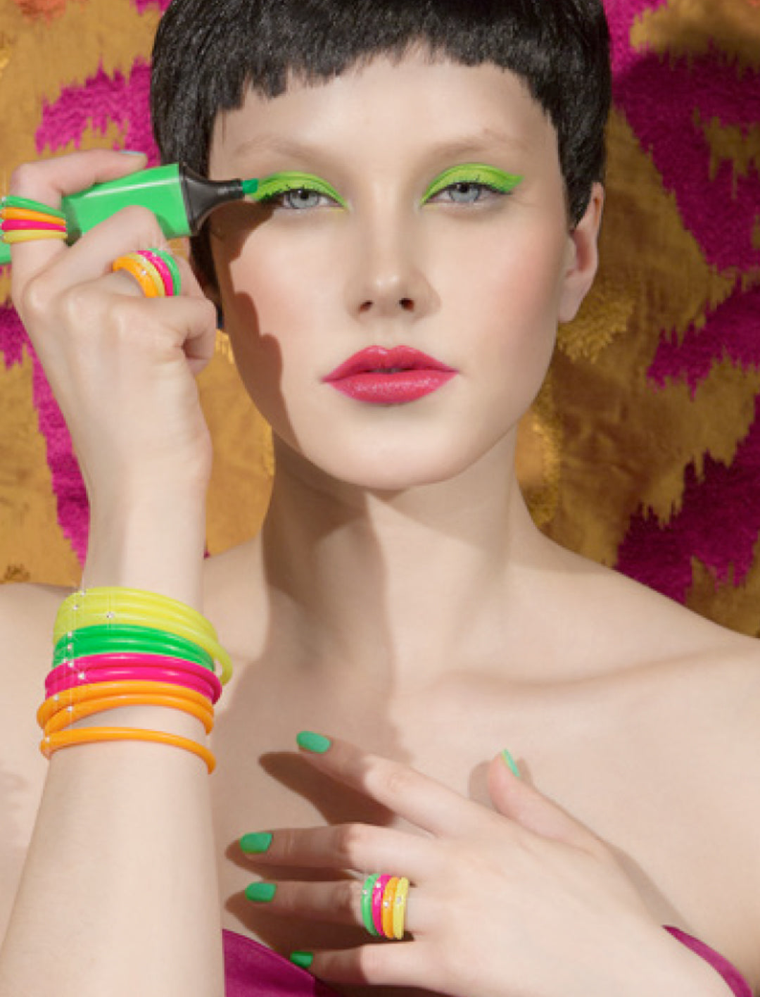 Bracciale Duepunti - Bianco