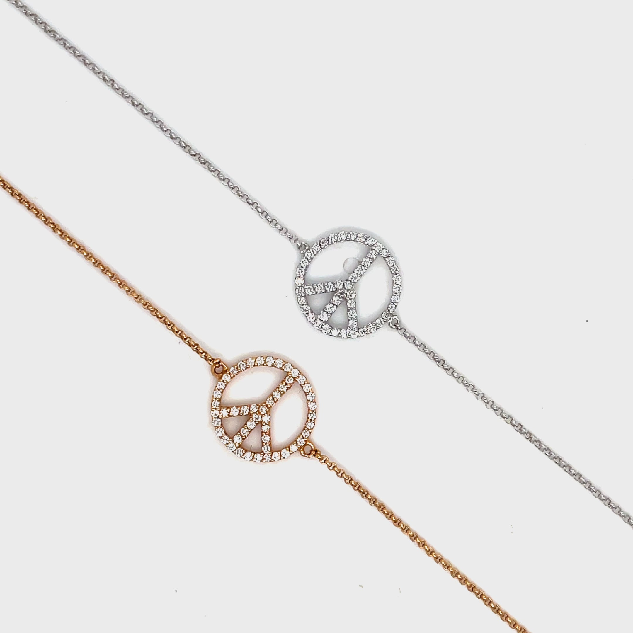 Bracciale Peace & Love