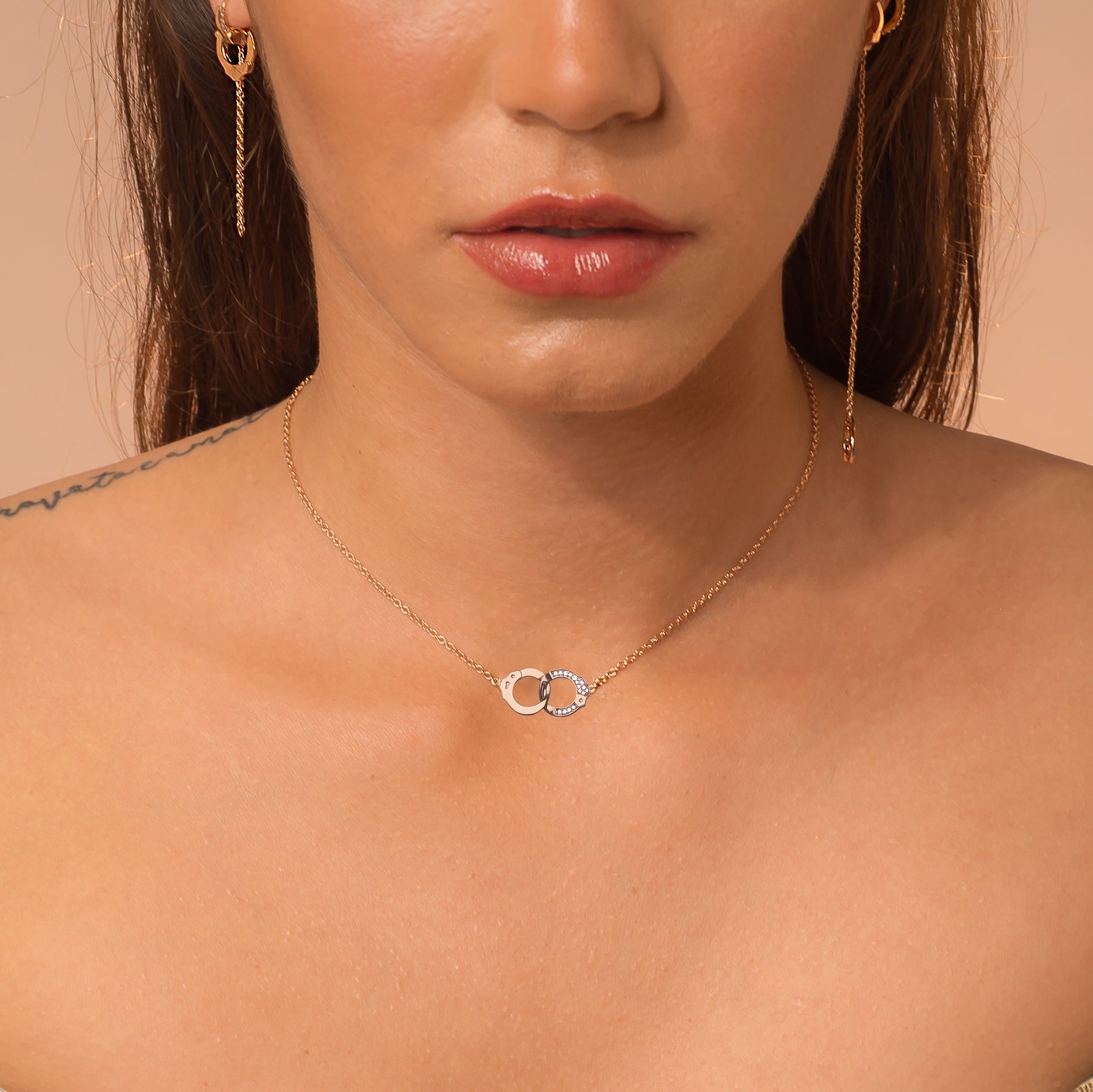 Collana Manette Diamanti