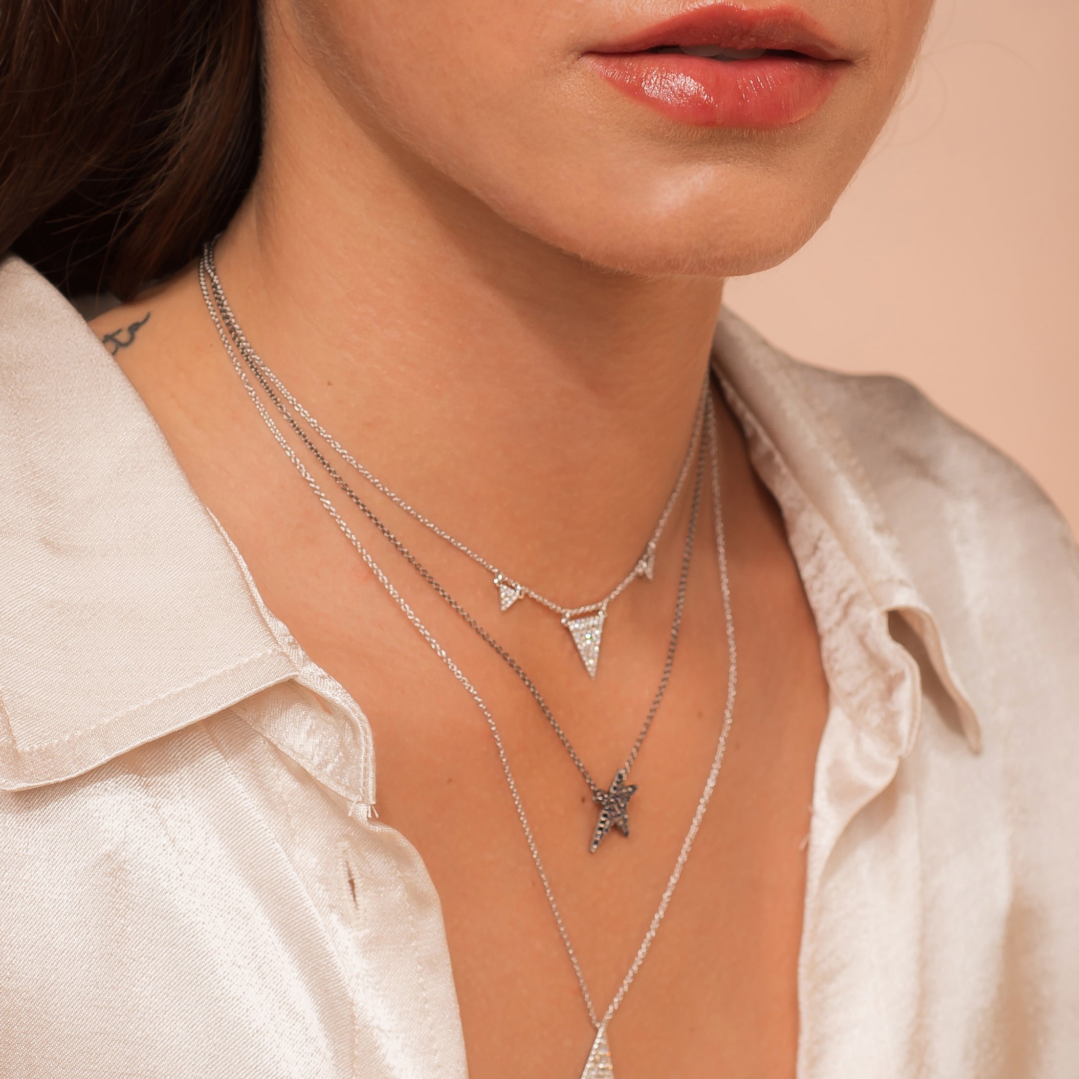 Choker Rock Triangoli