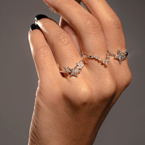 Anello Tre stelle