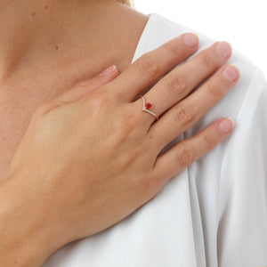 Anello V con Goccia