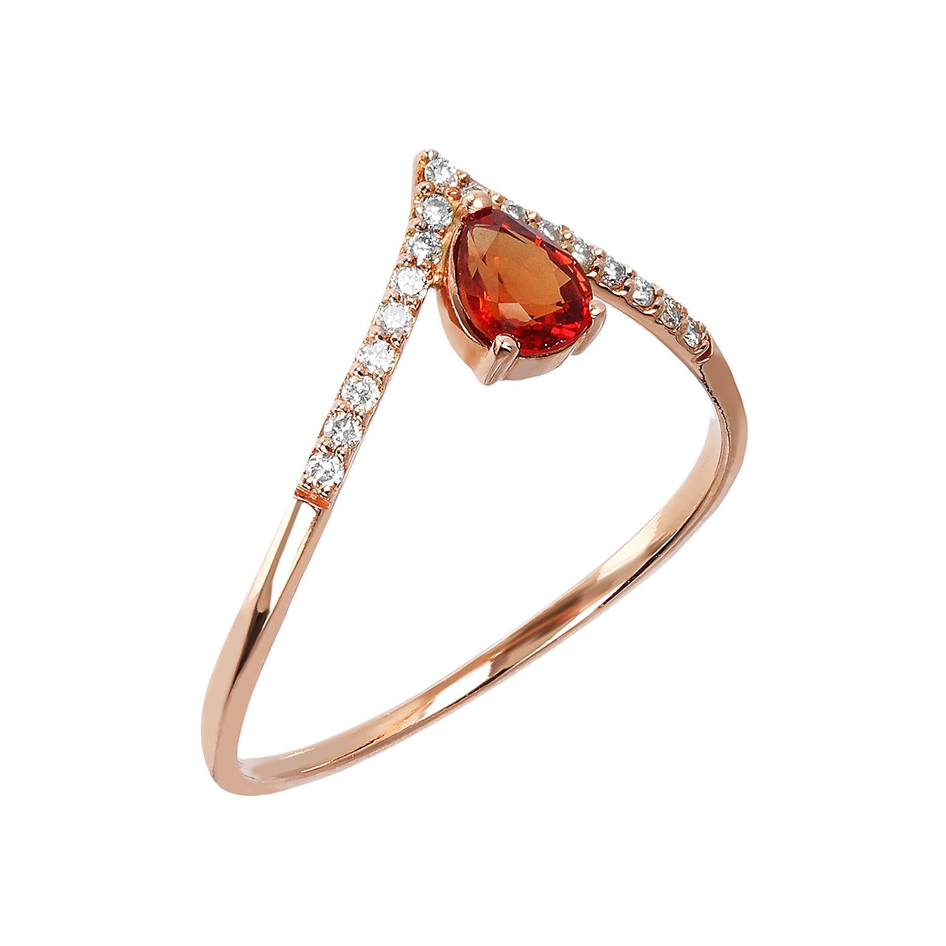 Anello V con Goccia