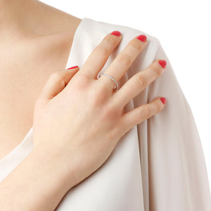 Anello Torchon e Brillanti