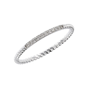 Anello Torchon e Brillanti