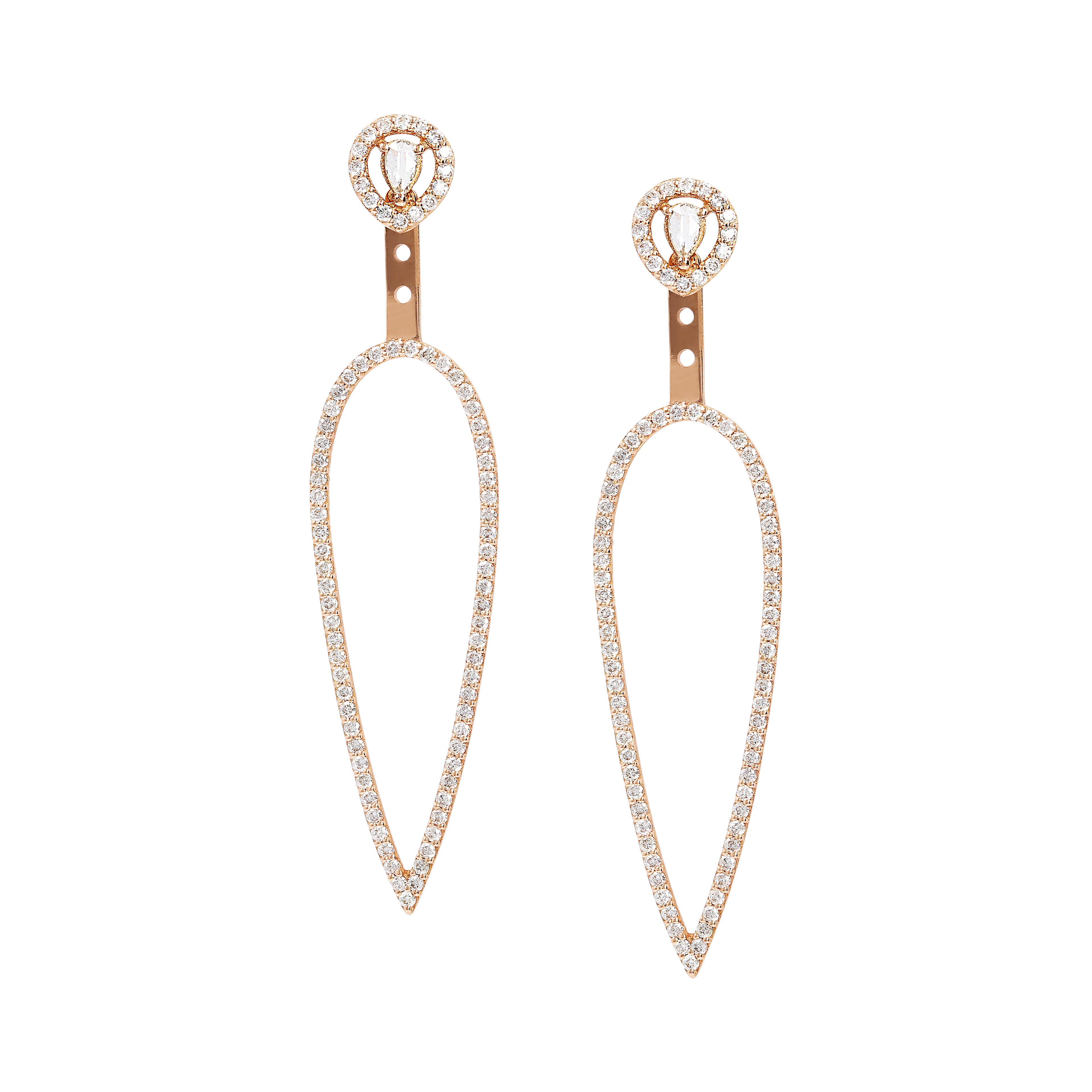 Orecchini Goccia e Diamante