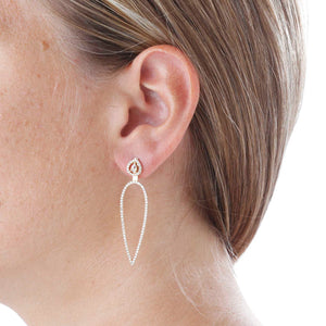 Orecchini Goccia e Diamante