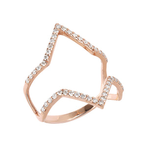 Anello Doppia Freccia