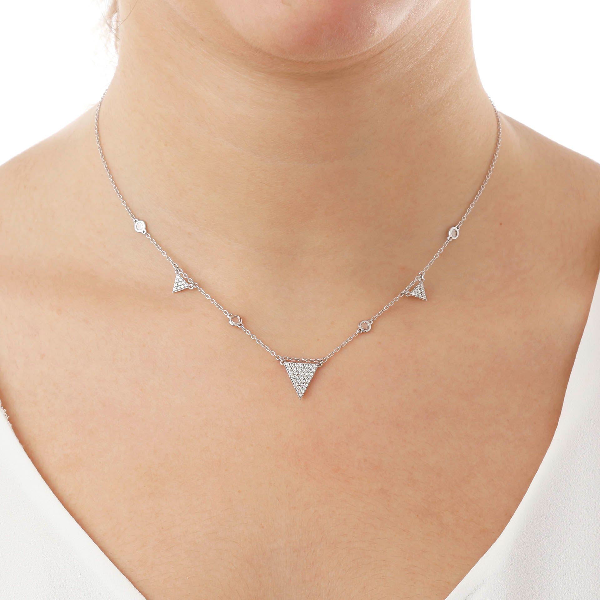 Choker Rock Triangoli e Tiffany