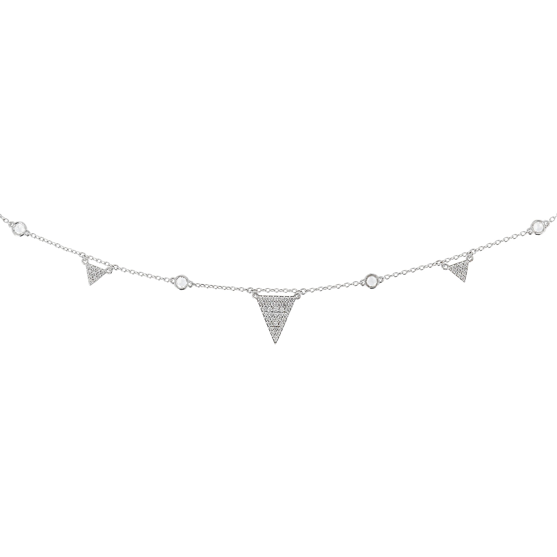 Choker Rock Triangoli e Tiffany