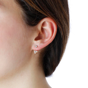 Orecchini Piercing Trillion