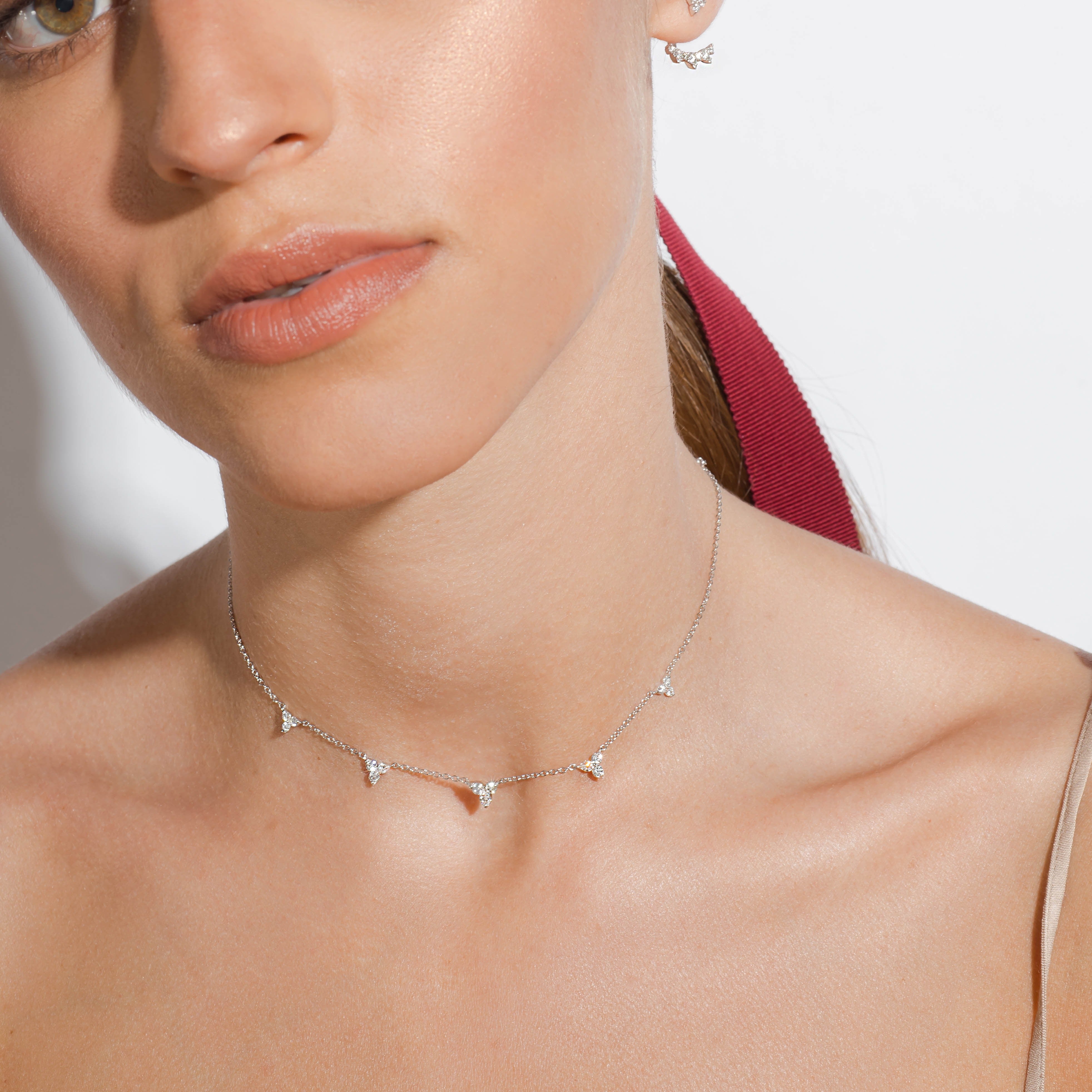 Collana con Cinque Trillion