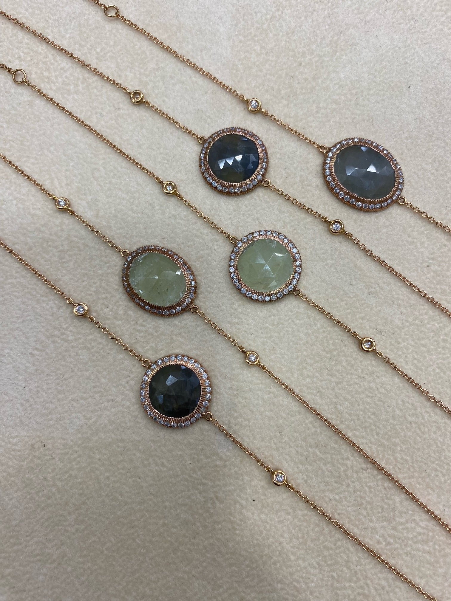 Bracciale Radice di Zaffiro e diamanti