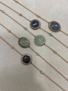 Bracciale Radice di Zaffiro e diamanti