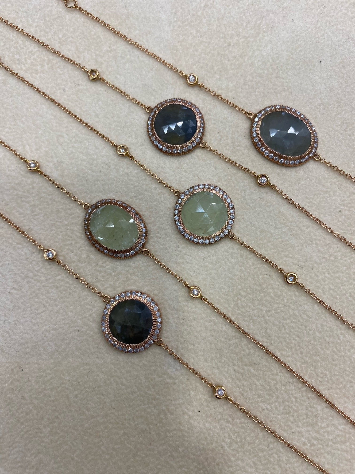 Bracciale Radice di Zaffiro e diamanti