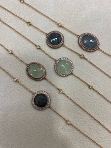 Bracciale Radice di Zaffiro e diamanti